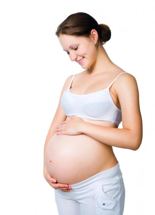 Lännen istuttaminen - merkki raskaudesta